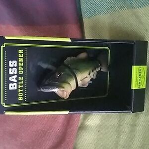 Large Mouth Bass Fish Bottle Opener Heavy Duty Fishing